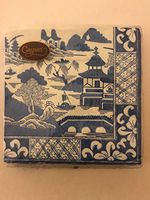 Blue Willow Party Paper Dinner Cocktail Napkins 20 ct