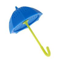 Transer Silicone Tea Infuser Tea Strainers for Steeping Loose Leaf Tea - Safe, Easy to Use, Easy to Clean Tea Steeper Baskets (Blue)