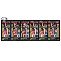 Notes Scribble Pad – 3 X 5 (5 Pack) 300 Sheet (Pack of 6)