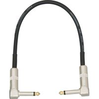 Musician's Gear Pedal Coupler Cable Angled Black 1 Ft