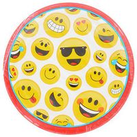 Emoji Party Paper Plates, 9 in., 18-ct. Packs