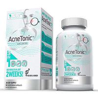Acne Treatment Supplement Skin Tonic Powerful Antioxidant and Advanced Immune System Support for Teens, Men and Women Highly Effective Hormone Control with Neem Powder Non-GMO Grape Seed