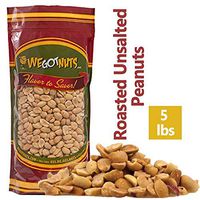 We Got Nuts Peanuts Roasted Unsalted, 5 Lb