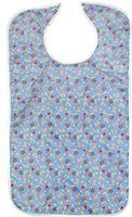 Adult Bib 18x30 - Quilted Bib with Decorative Design Assorted Prints