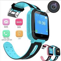 Children Smart Watch Life Waterproof Anti-Lost Child Positioning Tracking Watch Smart Watches (Blue)