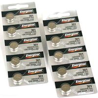 10 386 / 301 Energizer Watch Batteries SR43SW SR43W
