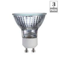 Philips 415794 Indoor Flood 50-Watt MR16 GU10 Base 120-Volt Light Bulb, 3-Pack