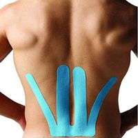 HuntGold 1 Roll 5m Sport Muscle Care Stretch Elastic Physio Therapeutic Sticker Tape(yellow)