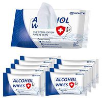 Wet Wipes, Large Hand Wipes, (10 Packs, 100 Wipes), Disinfectant Wipes Cleaning Wet Wipes for Hand Home House