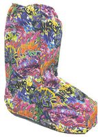 My Recovers Walking Boot Weather Cover for Medical Boot, Graffiti Print, Short Boot, Made in USA, Orthopedic Accessories (XL only)