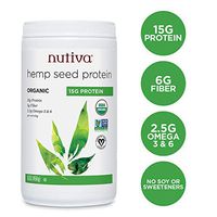 Nutiva Hemp Protein Powder, Organic, (50% Protein), 16 Ounce