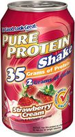 WWSN: Pure Protein Shake Strawberry 12 ct 11 oz