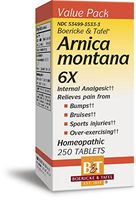 Boericke & Tafel Arnica Montana 6X Internal Analgesic Homeopathic, 250 Count