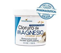Cloruro de Magnesio Sal Puro/Magnesium Chloride Pharmaceutical Grade 100% Pure 100 Grams
