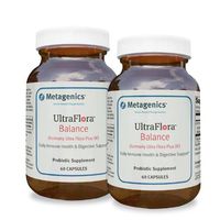 UltraFlora Balance (Formerly Ultra Flora DF) - Probiotic Supplement, 2 Pack, 60 Capsules Each Bottle