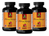 Weight Loss Natural Vitamins - African Mango Extract 1200 MG - African Mango Tablets - 3 Bottles (180 Capsules)