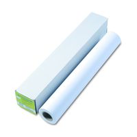 HP Q1412B Designjet Universal Heavyweight Paper, 6.1 mil, 24" x 100 ft, White