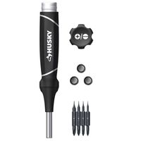 TACHI Husky 8 in 1 1002 646 245 With LED Lights Philips PH #000 00 0 1 Slotted 1/16" 5/68" 3/32" 1/8"