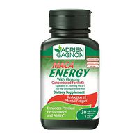 Adrien Gagnon - Maca Energex, 700mg, Mental Fatigue & Physical Performance, 30 Vegetarian Capsules