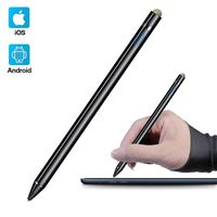 Active Stylus Compatible with Apple iPad, Homagical Stylus Pen for Touch Screens, Rechargeable Capacitive 1.5mm Fine Point iPad Pen Tablets Stylus with Pen Bag/Anti-friction Glove