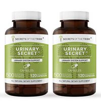 Secrets Of The Tribe - Urinary Secret, Urinary System Support, Herbal Supplement Blend (2x120 Capsules)