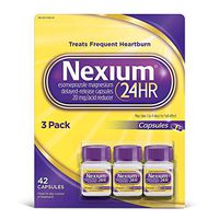 Nexium 24 Hr Acid Reducer 20 Mg 42 Capsules In 3 Pack,, 42Count ()