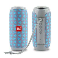 RiderTech 117 Bluetooth Speaker Portable Waterproof Outdoor Wireless Speakers Enhanced Bass, Built in Mic, TF Card, Auto Off, FM Radio for Beach, Shower & Home (Flower Blue)