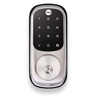 Yale Touchscreen Deadbolt in Satin Nickel YRD220-NR-619