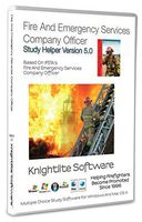 Fire And Emergency Services Company Officer Study Software Version 5.0 Win/MacOS