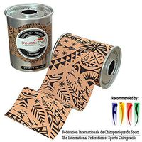 Dynamic Tape Black Biomechanical, 3 inch by 16.4 feet roll, Designed to Sports Physio, Athletic Sport Performance, Foot Knee Muscle, Protect & Assist Motion, Injury Recovery, Hypoallergenic, No Latex