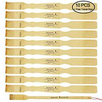 BambooMN Brand - 10x 17.5 BambooMN Logo Back Scratchers Backscratchers Shoehorn + 1 Free 17" Thin Travel BambooMN Logo Backscratcher