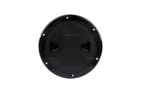 SEAFLO 4" - 8" Black Circular Non Slip Inspection Hatch w/Detachable Cover (6")