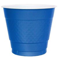 Hanna K. Signature Collection 50 Count Plastic Cup, 9-Ounce, Blue