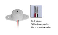 Security HD Audio Pickup Surveillance Device Three-Wire System Voice Collect Identification(QD30)
