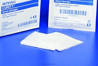 CURITY Gauze Sponges-Size: 3" x 3": Type: 12-Ply: Sterility: Non-Sterile - UOM = Pack of 200