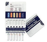 6 Panel Dip Card Kit, Test for THC, COC, OPI, AMP, mAMP, BZO, FDA Cleared