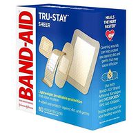 Band-Aid Sheer Strips Assorted - 80 ct, Pack of 4