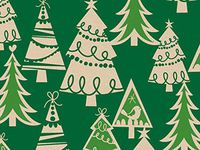 Holiday Kraft - Holiday Forest 24"x100' Gift Wrap Cutter Box (Kraft) (1 Box) - Wraps -X3151CB