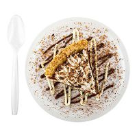 Clear Plastic Spoon, Heavy Duty Premium Plastic - Perfect for Catering, Parties, Outdoors and More - 6.5 Inches - 250ct Box - Restaurantware