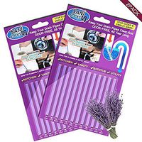 2 Pack Kitchen Sink Drain Cleaner Sticks, Drain Clog Remover Sticks, Keeps Your Drain Pipes Clear Odor-Free, Prevent Pipe Blockage, Safe and Non-Toxic (Lavender)