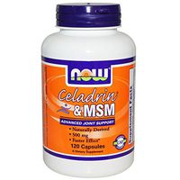 CELADRIN & MSM, 120 Caps by Now Foods (Pack of 4)