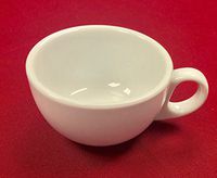 Yanco MA-1 Mayor 7 oz Low Cup, Porcelain, Super White, Pack of 36