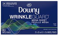Downy WrinkleGuard Dryer Sheets - Fresh - 80ct