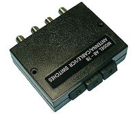 Philmore Deluxe High Isolation 3-Way Coaxial A/B Switch Fully Shielded with Zinc Die Cast Inner Case