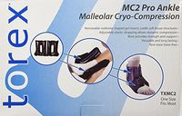Torex MC2 Professional Cold Compression Ankle Brace - Hot and Cold Compression Therapy | Achilles Tendinitis Treatment | Ankle Pain | Reduce Foot Swelling