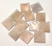 CRYSTALMIRACLE BEAUTIFUL SET OF NINE ROSE QUARTZ GEMSTONE LOOSE MINI PYRAMIDS CRYSTAL HEALING WELLNESS POSITIVE ENERGY GIFT HOME OFFICE METAPHYSICAL REIKI FENG SHUI POWERFUL HEALTH WEALTH GRID VAASTU