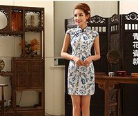 Best to Buy® (6-Pack) Knee-length Chinese Dragon and Phoenix Chinese Clothing (03)