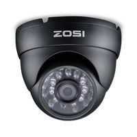 ZOSI 1080P TVI 2.0MP Security Dome Camera for Home Surveillance CCTV System-Weatherproof Camera with Night Vision (Renewed)
