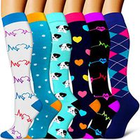 Compression Socks for Women & Men-Best for Running,Nurse,Travel,Varicose Veins,Maternity,Pregnant,Flight Socks