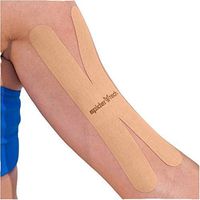 SpiderTech PowerStrips - Kinesiology Tape Precut X Strips - Beige (10 Pack)
